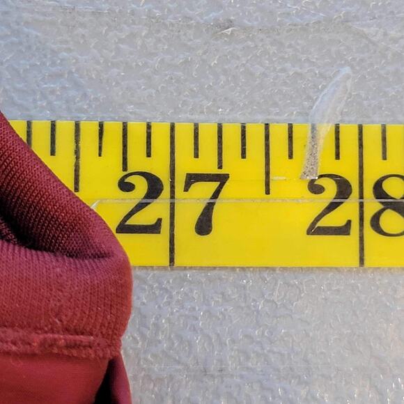 Eddie Bauer Vest Quilted Goose Down Vtg Size Mens XLT Tall Red Faded Puffer - Picture 12 of 14